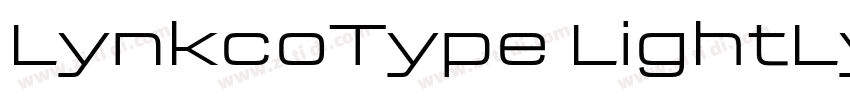 LynkcoType LightLynk字体转换